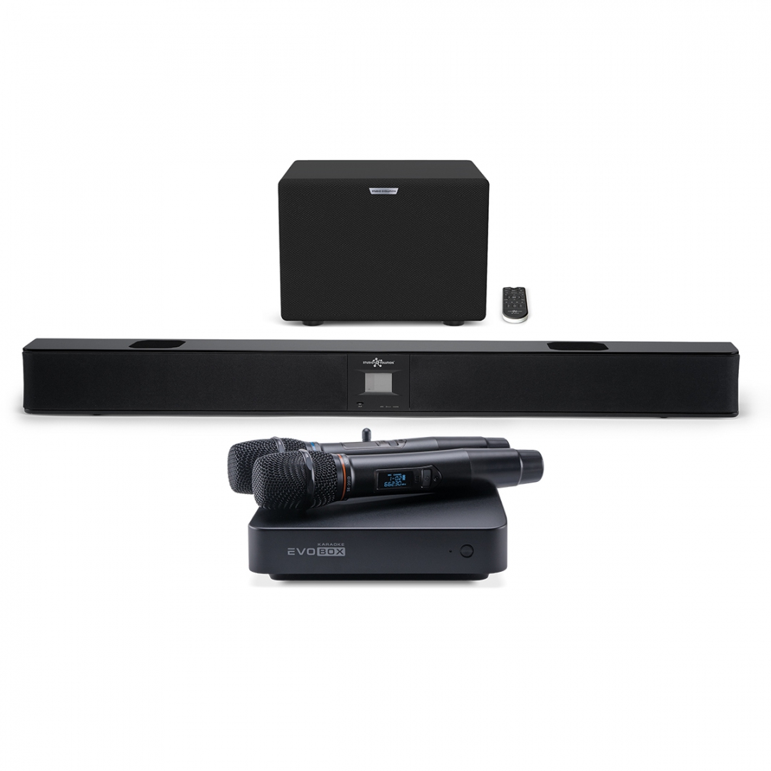караоке-комплект EVOBOX Plus + EvoSound Bar (саундбар с караоке) в Бердске
