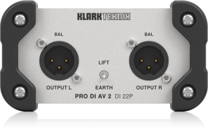 Klark Teknik DI 22P пассивный стерео директ-бокс в Бердске