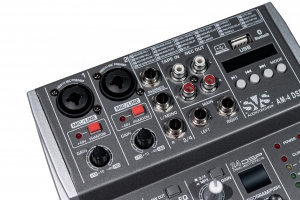 SVS Audiotechnik mixers AM-4 DSP Аналоговый микшерный пульт, 4-канала в Бердске